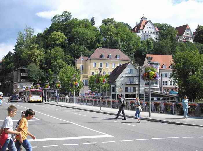 Zugfahrt nach Tübingen